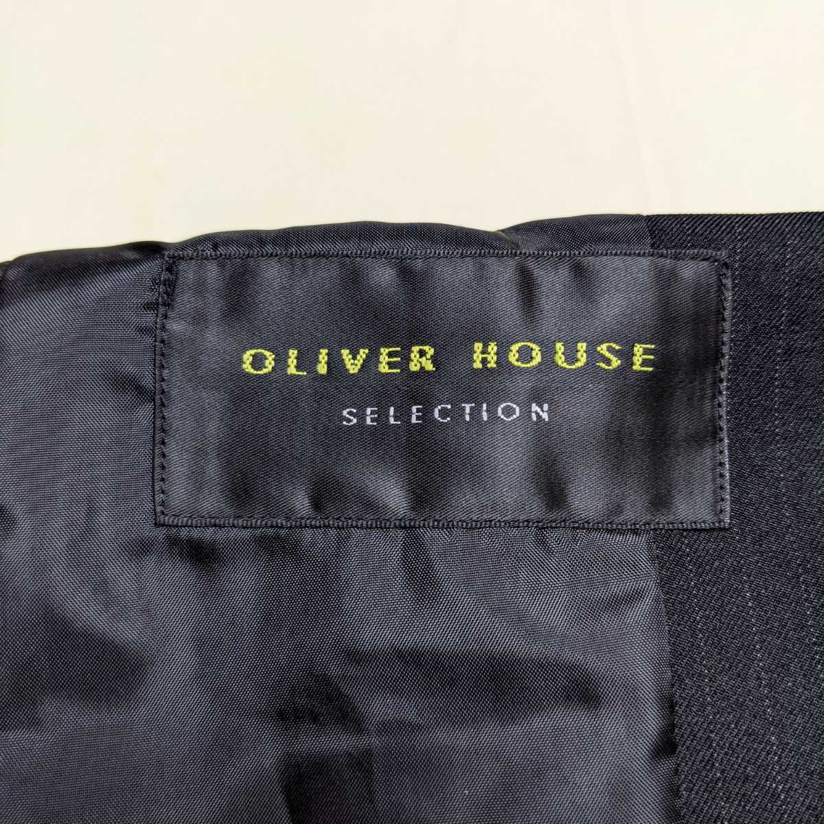 +FL12 OLIVER HOUSE Oliver house формальный 120 120A мужчина церемония костюм верх и низ 5 позиций комплект чёрный полоса входить . тип .. тип входить . тип 
