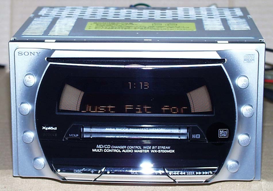Yahoo!オークション - 完動品 保障付 SONY WX-5700MDX 2DIN Yahoo!オークション - 完動品 保障付 SONY WX-5700MDX 2DIN