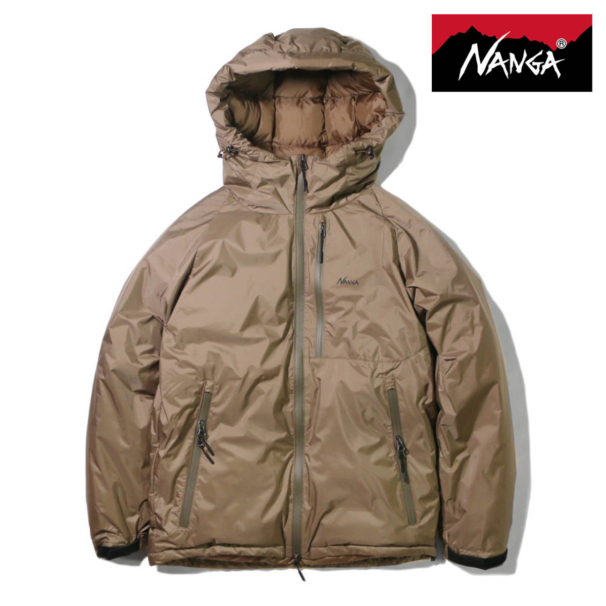 22FW【Nanga ナンガ/AURORA DOWN JACKET/オーロラダウンジャケット/COYOTE/Mサイズ】mtr_画像1