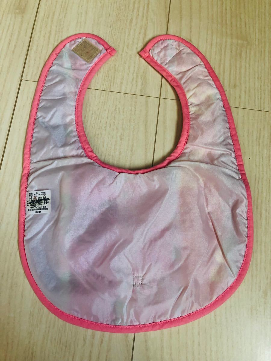 未使用品　出産お祝いセット　日本製　プレゼント　バスタオル　ベスト　エプロン　赤ちゃん　ピンク　可愛い