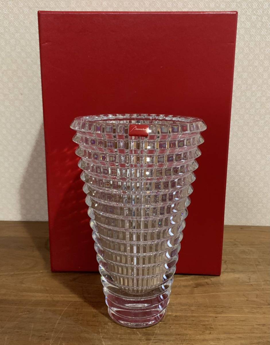 未使用 美品 バカラ Baccarat アイベース 花瓶 フラワーベース 高さ