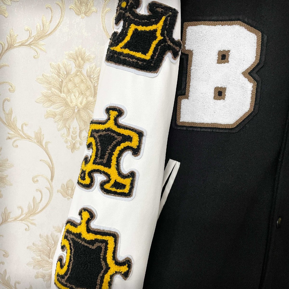 UABONI Paris スタジャン カシミヤ100% XL - 通販 - pinehotel.info