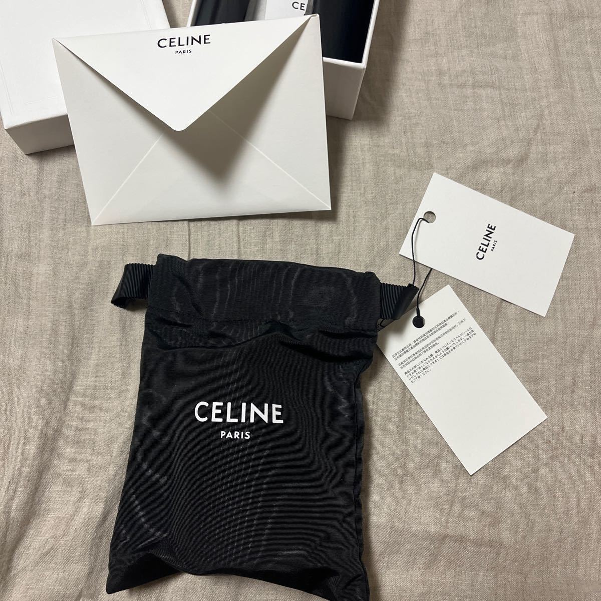 CELINE スモール トリオンフ ウォレット / シャイニースムース CELINE スモール トリオンフ ウォレット / シャイニースムース