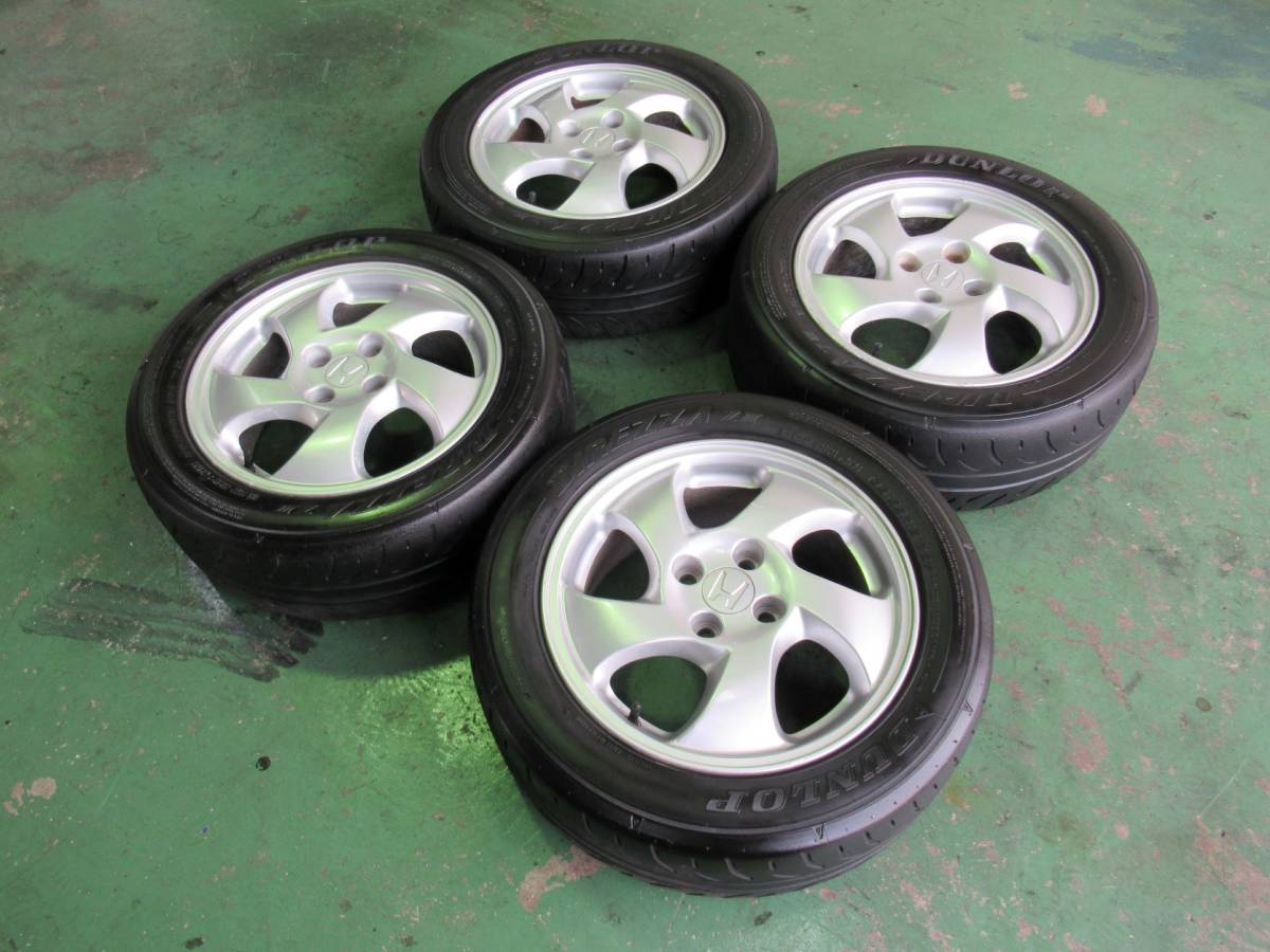 ヤフオク! - DEEPS☆EK4シビックSiRホンダ純正15インチアルミ...