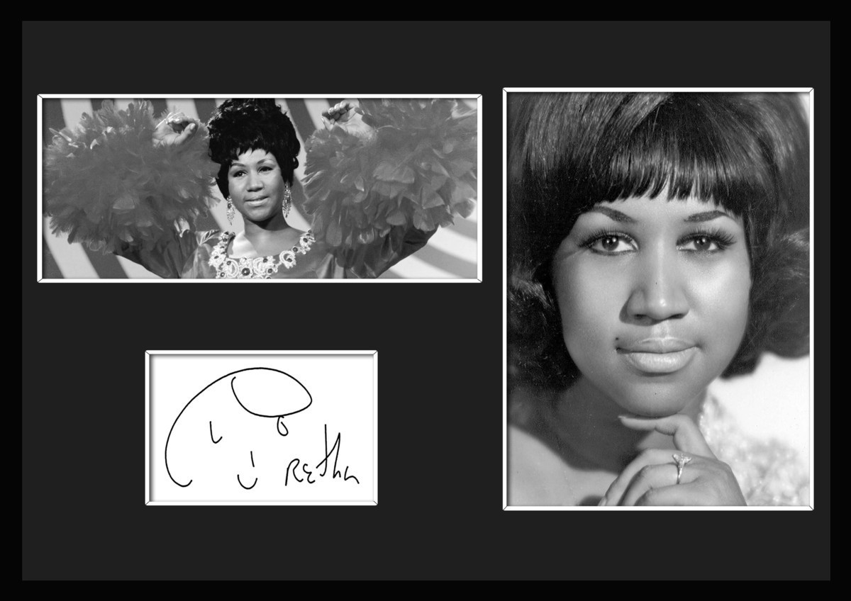 10種類!Aretha Franklin/アレサ・フランクリン/ソウル/soul/サイン