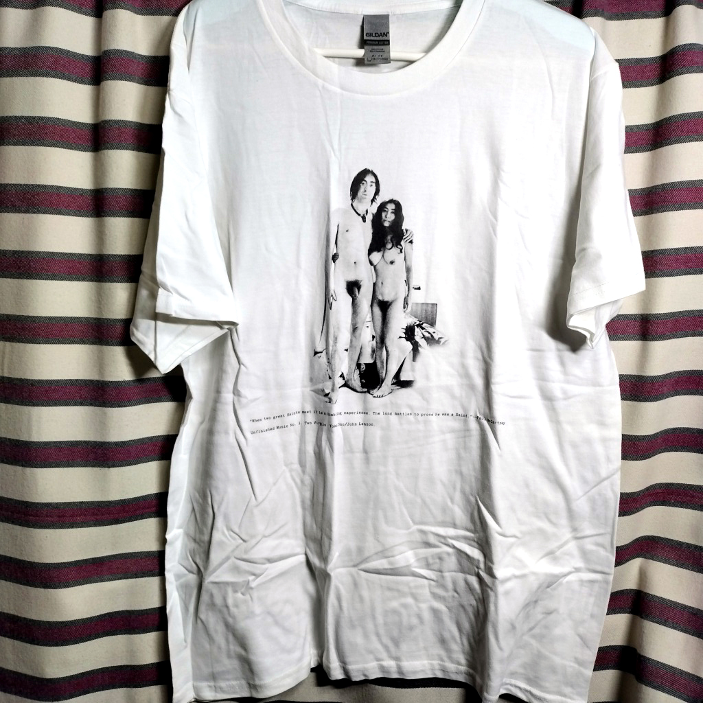 Yahoo!オークション - ジョンレノン× オノヨーコ”Two Virgins” T Yahoo!オークション - ジョンレノン× オノヨーコ”Two Virgins” T
