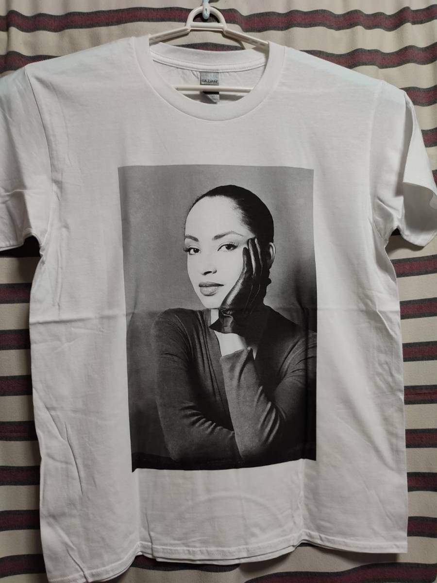 SADE シャーデー BIGプリントTシャツ (XLサイズ) 送料無料/新品 バンド