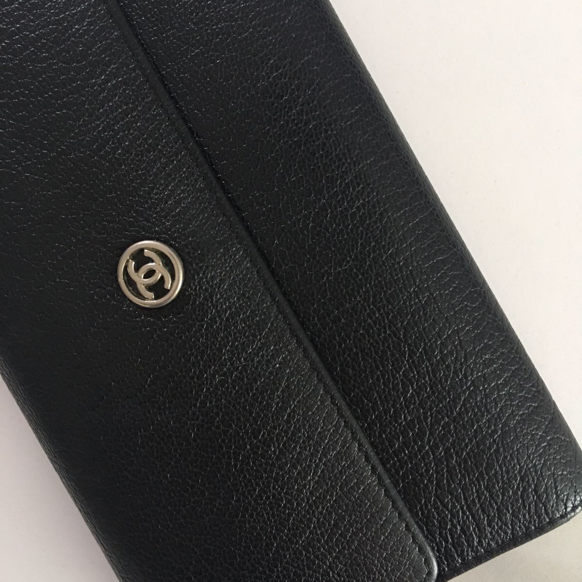 2021最新のスタイル 期間限定 ✨ CHANEL カンボンライン Wホック長財布