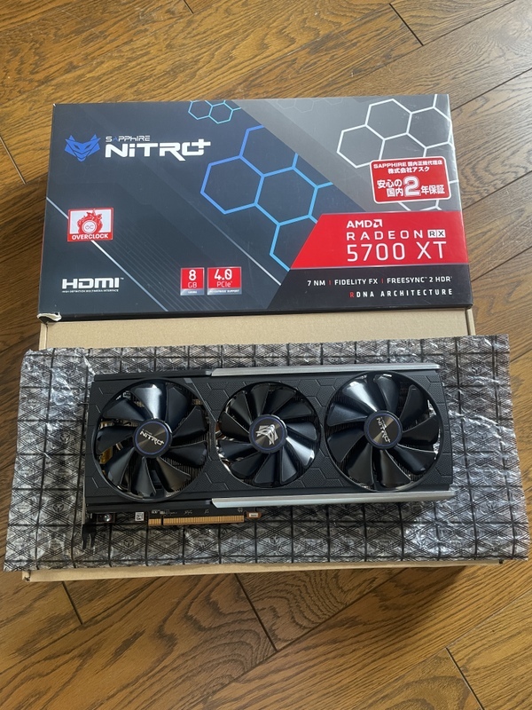玄関先迄納品 RADEON 独特な RX RX RX Sapphire 5700 XT 8G
