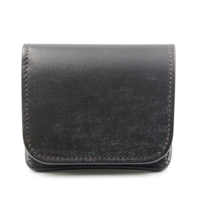 美品 WILDSWANS ワイルドスワンズ ミニ財布 フルグレインブライドル