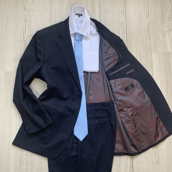 美品☆ ダンヒル dunhill 大きサイズ スーツ セットアップ XLサイズ