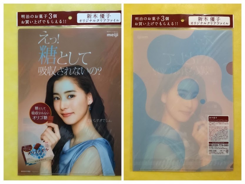 77%OFF!】 未開封 新木優子 クリアファイル 6枚 fawe.org