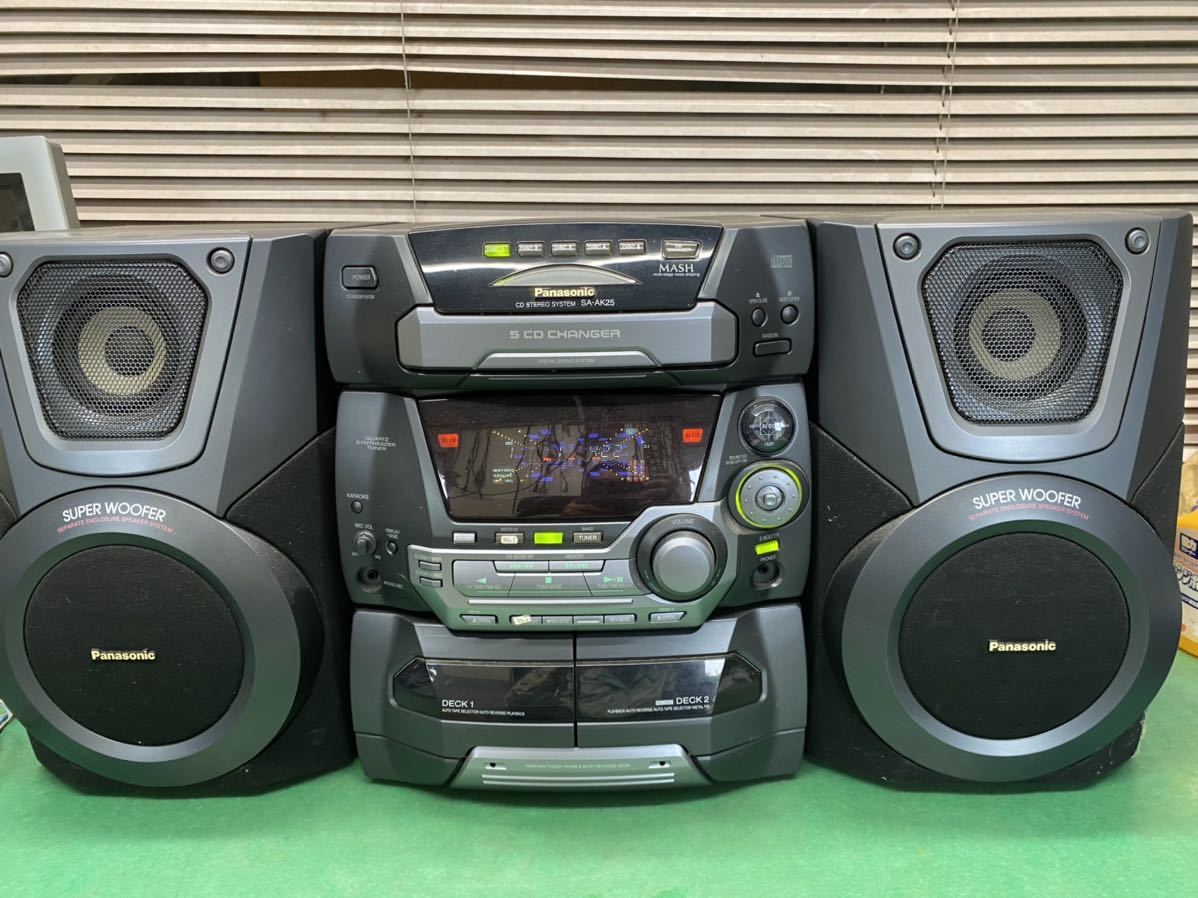 Yahoo!オークション - (698) パナソニック CDコンポ SA-AK25 Yahoo!オークション - (698) パナソニック CDコンポ SA-AK25