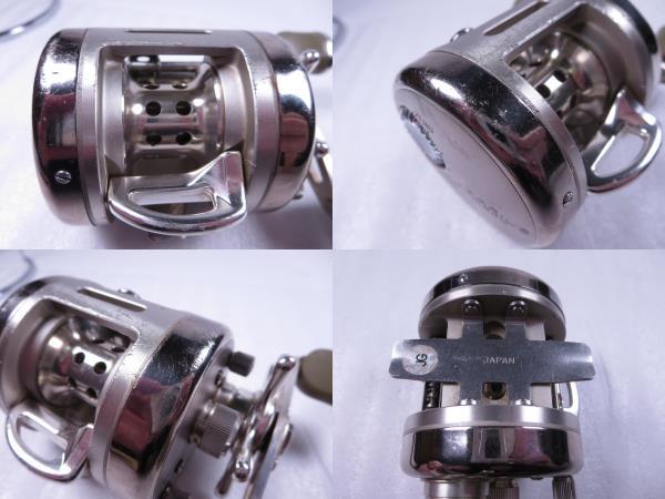 .[ made in Japan ] Ryobi Balius M300 magnet brake titanium body RYOBI VARIUS bait reel Shimizu . three inspection va Rius 3106