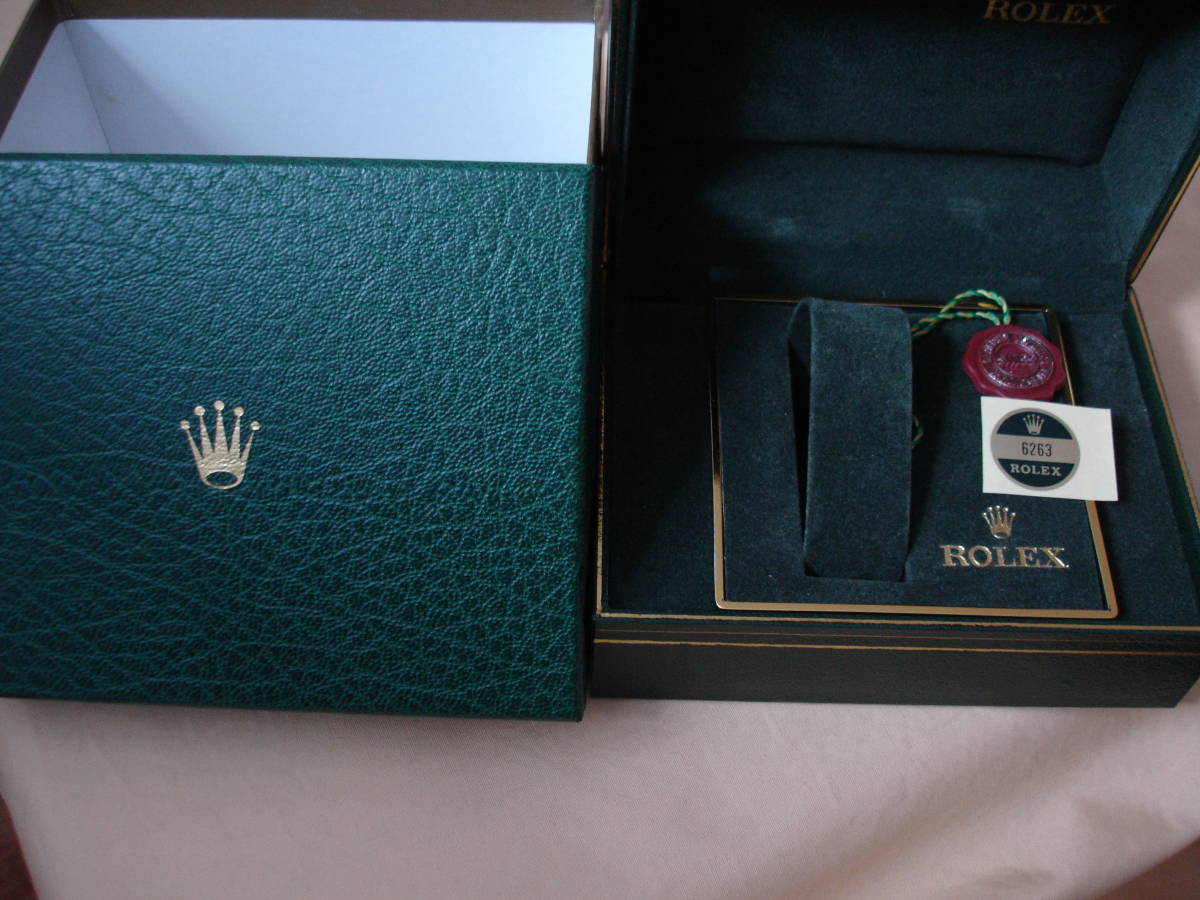 ROLEX ロレックス デイトナ 6263 箱 ボックス レア ヴィンテージ ROLEX ロレックス デイトナ 6263 箱 ボックス レア ヴィンテージ