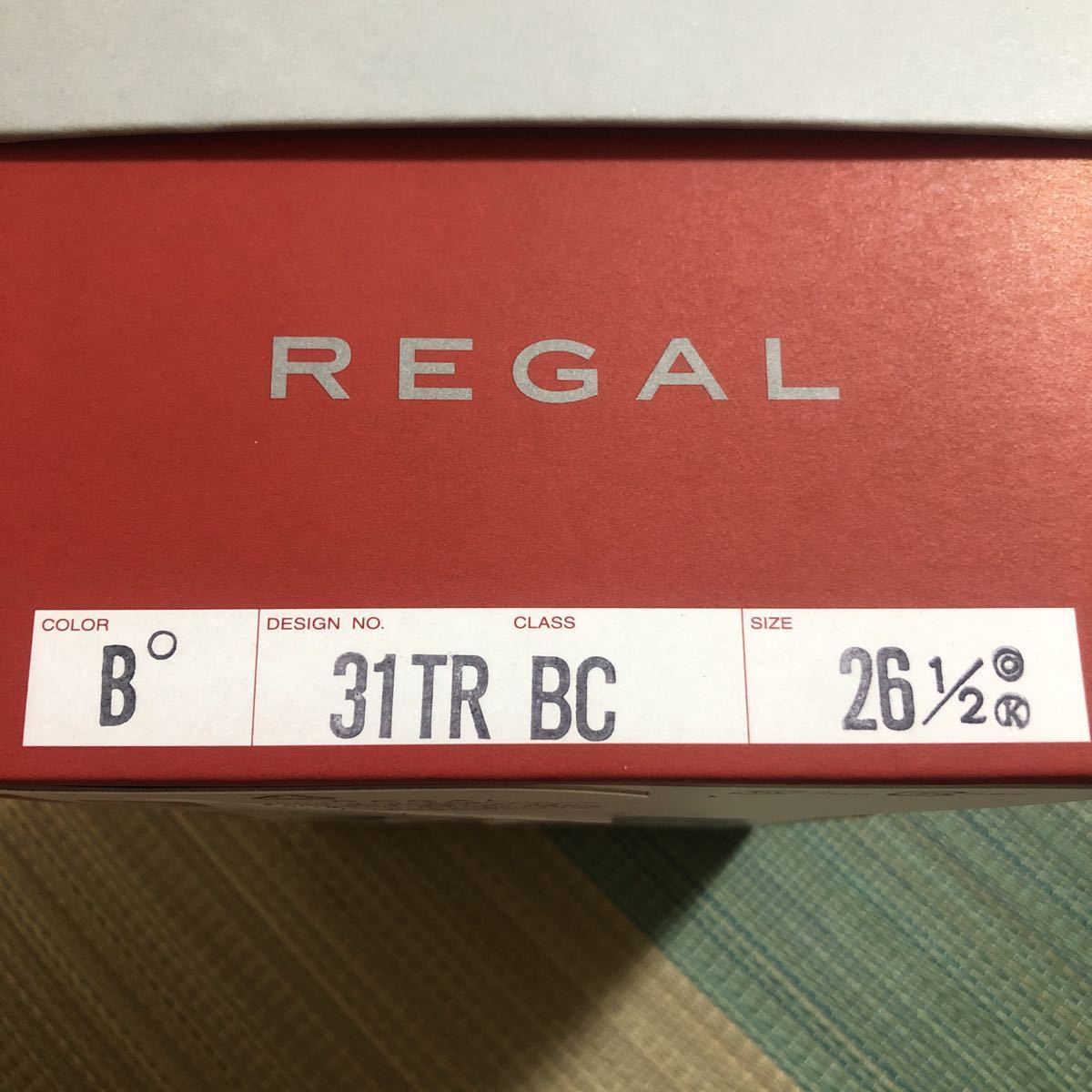 【送料無料】リーガル(REGAL)ビジネスシューズ　31TR BC ブラック 新品箱有り26.5cm