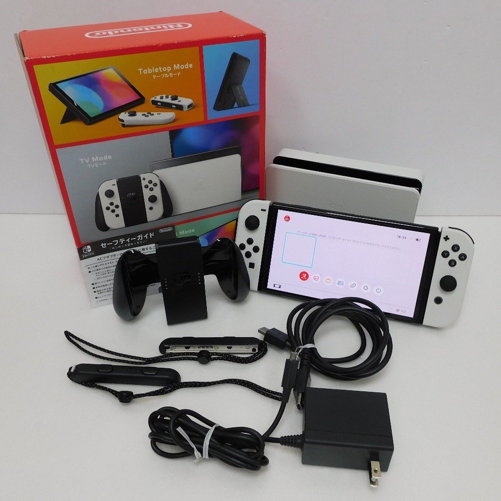 公式 任天堂 ニンテンドウ Nintendo Switch 有機ELモデル HEG-S-KAAAA