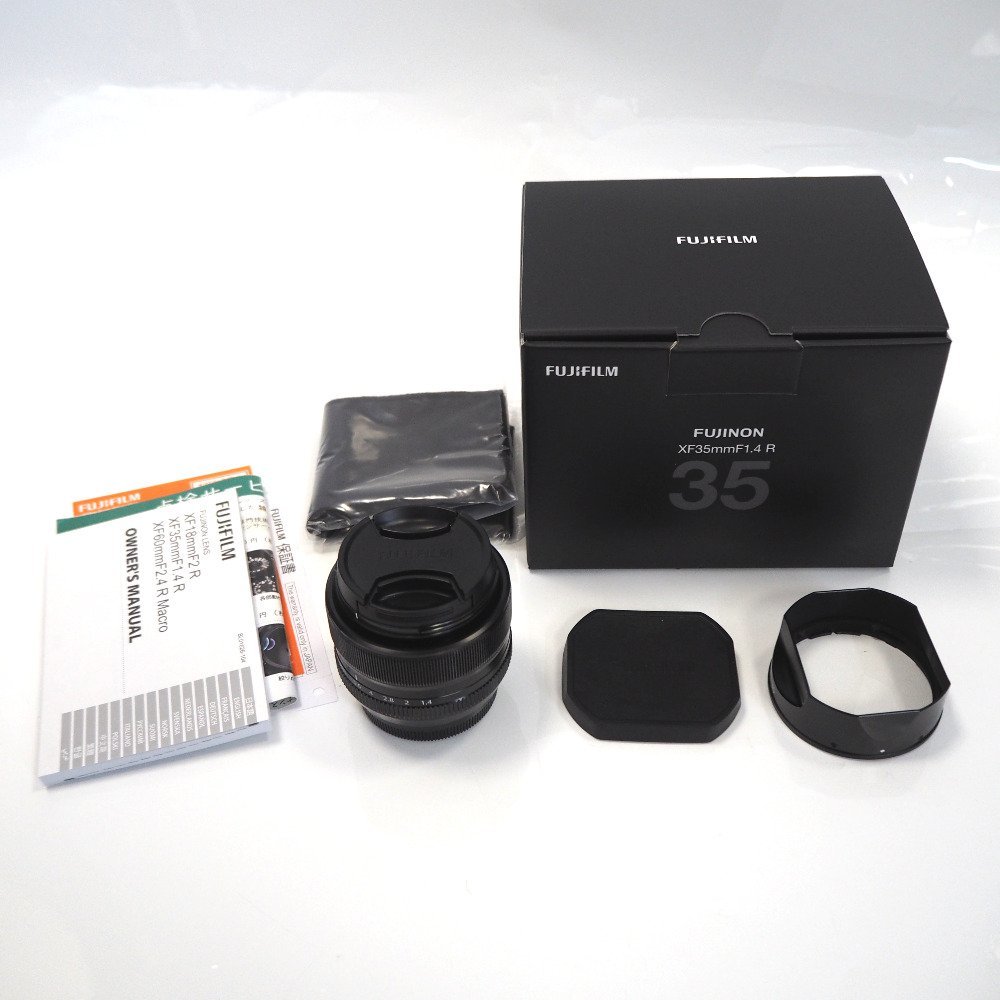 Th922351 富士フイルム 単焦点レンズ フジノンレンズ XF35mmF1.4R 超美