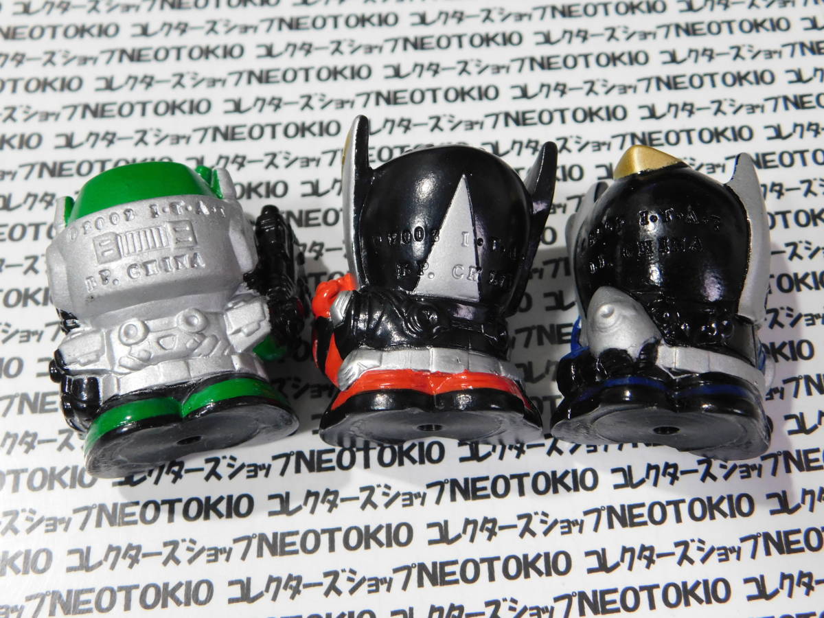  van Puresuto 2009 year Kamen Rider Dragon Knight Mini sofvi figure *3 kind set F