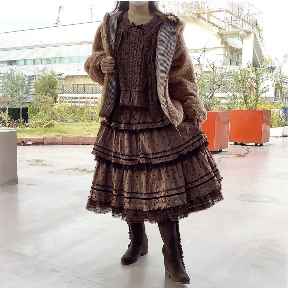 ☆値引き上限☆ ピンクハウス いちごボタン ショートブーツ アイボリー