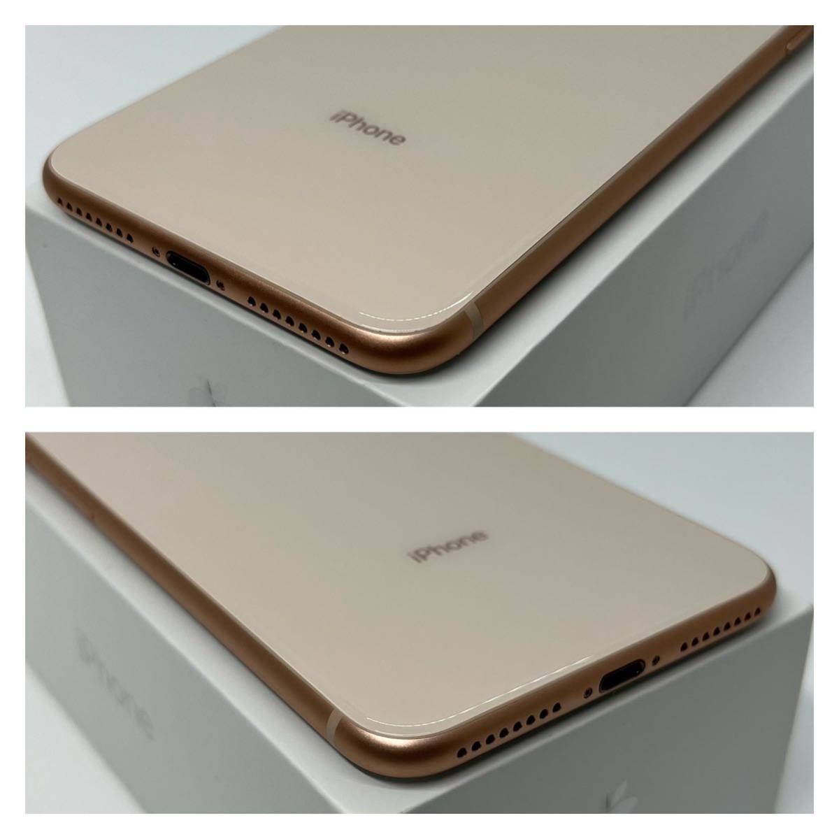 S 100% iPhone 8 Plus Gold 64 GB SIMフリー｜PayPayフリマ