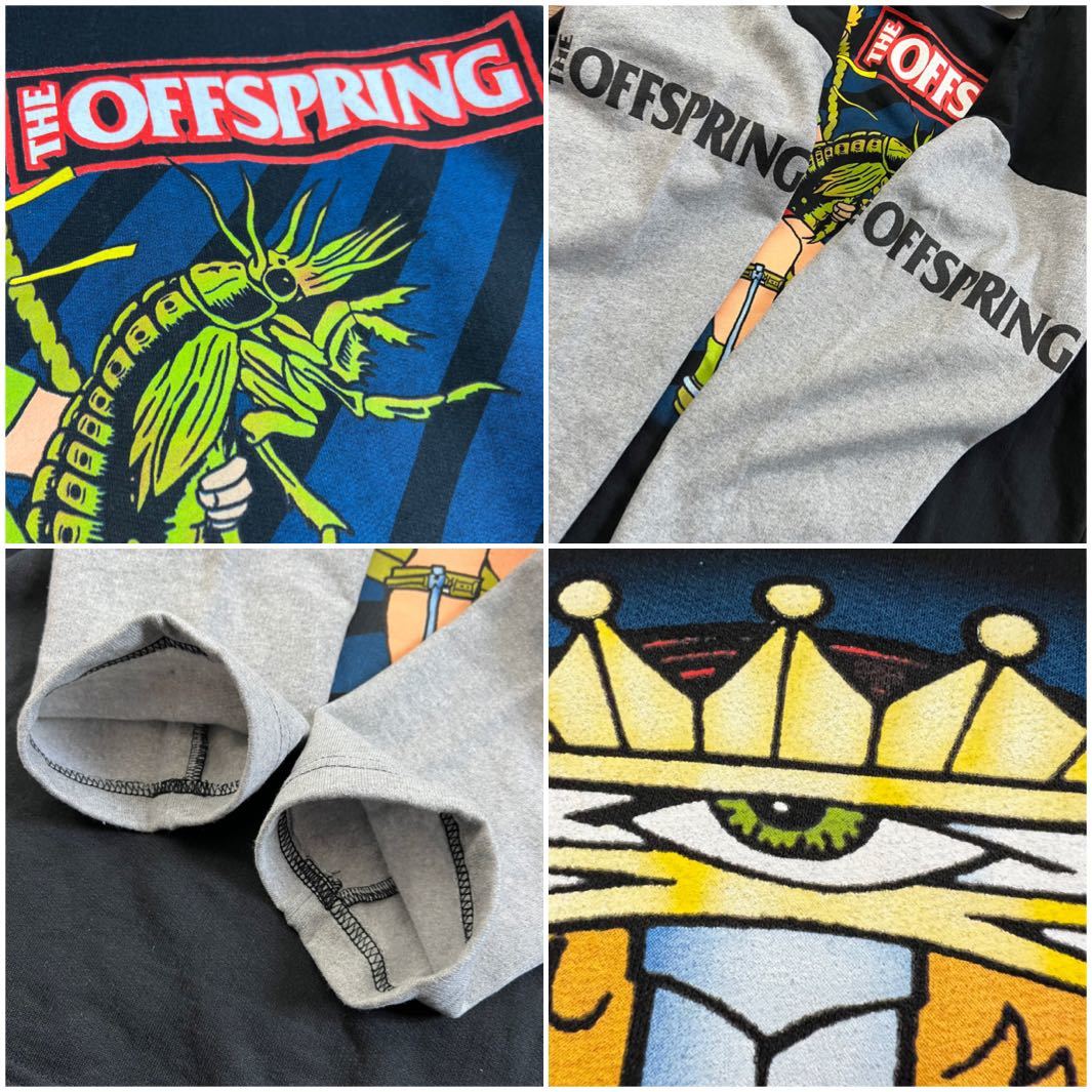  Vintage 90s[THE OFFSPRING]XL очень редкий off springs частота Parker Испания производства евро б/у одежда teka версия kojikKOZIK green day nofx