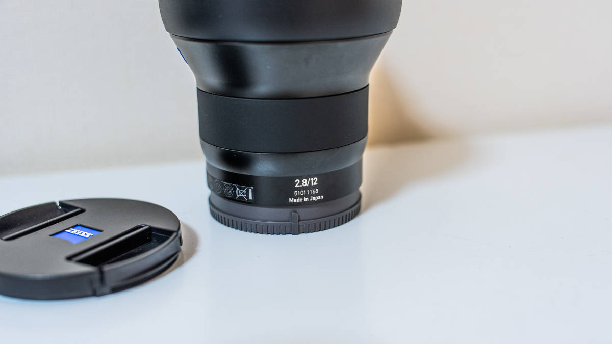 Zeiss Touit 2.8/12 Sony E mount super wide-angle lens F2.8 single burnt point 