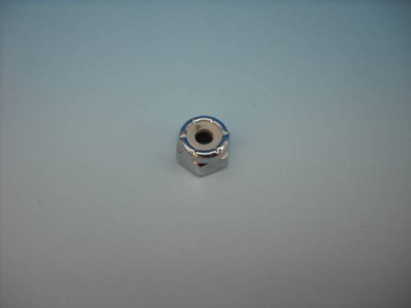 nai lock nut nylon insert lock nut ... cease nut chrome -inch hex nut 10-32 small eyes America made 