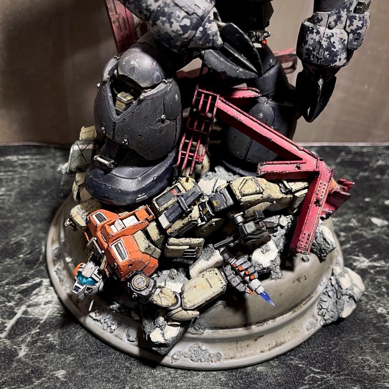 □1/144 HGUC 【MSM-07 Z'GOK】 ズゴック ジオラマ □ガンプラ □1/144 HGUC 【MSM-07 Z'GOK】 ズゴック ジオラマ □ガンプラ