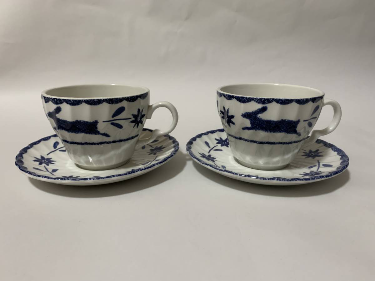 WOODSONS カップ&ソーサー(2客) ウィロー イギリス製WOODSONS ...