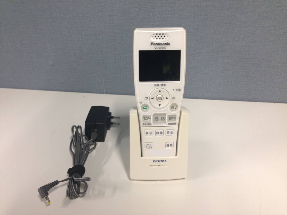 高評価の贈り物 希少 テレビドアホン ワイヤレスモニター子機 VL-W607