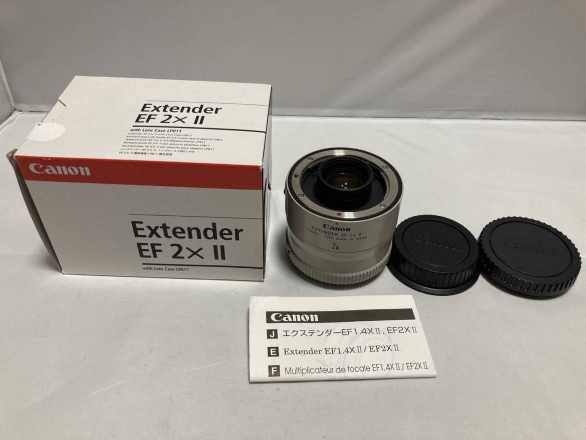 公式通販にて購入 キャノン Canon EXTENDER EF 2X II 家電・スマホ