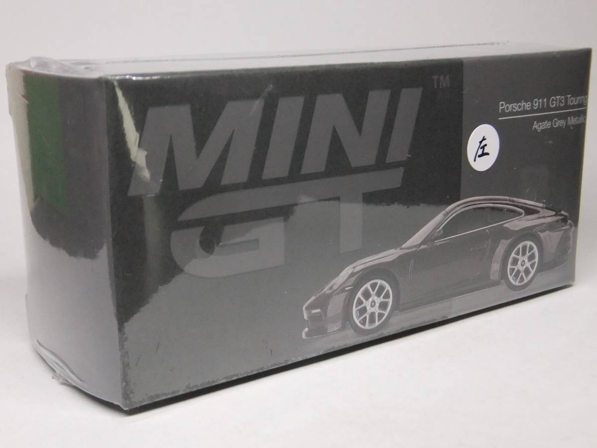 MINI GT★ポルシェ 911 GT3 ツーリング アゲートグレーメタリック MGT00373-L Porsche 911 Touring Agate Grey Metallic 1/64_画像4