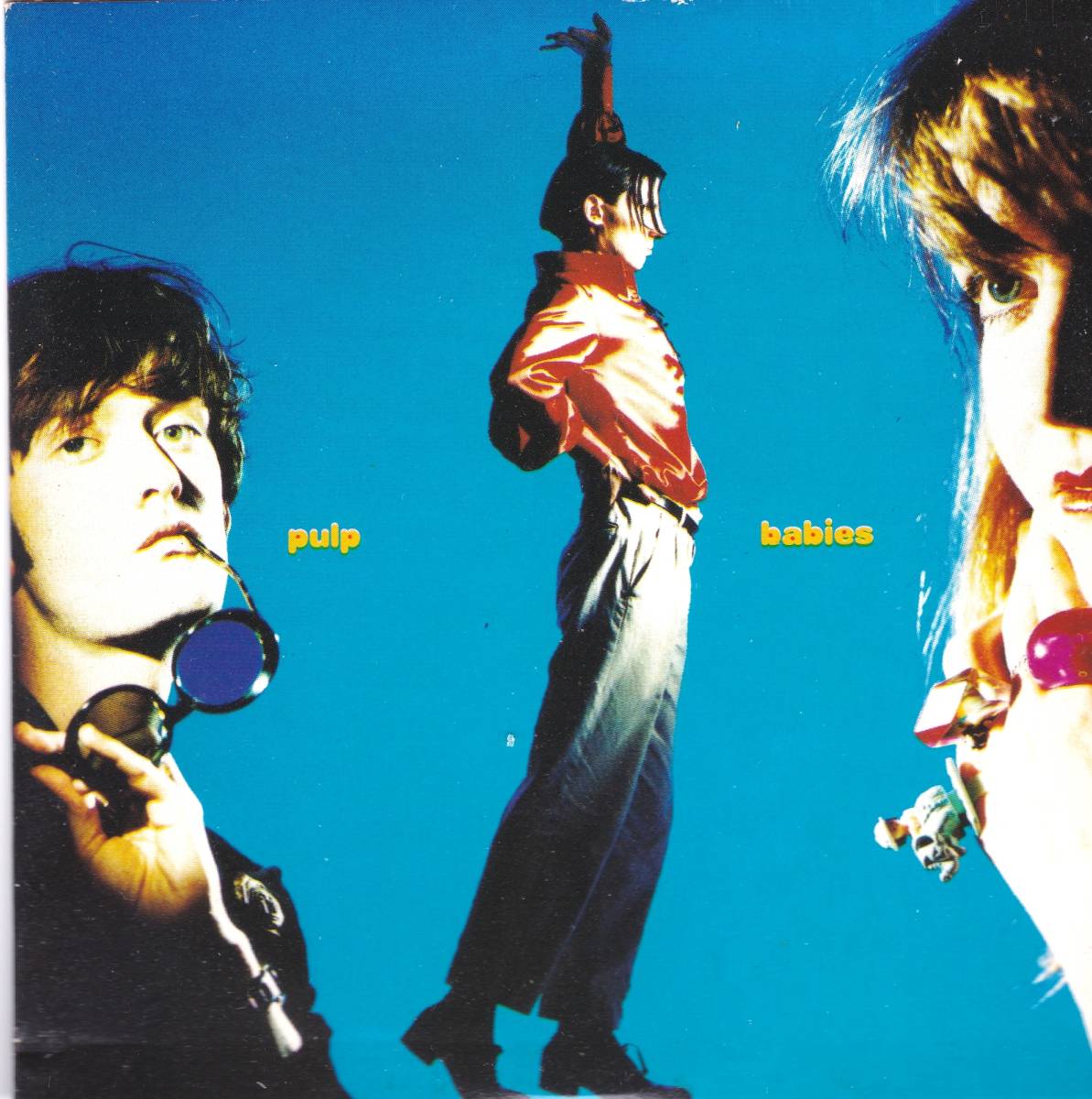 *PULP( Pal p)/babies*92 год Release. очень редкий .UK оригинал запись (*GIF 3CD*Gift Records)4 искривление сбор. большой . произведение EP. CD запись & бумага жакет specification *