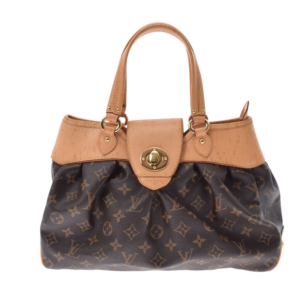 LOUIS VUITTON ルイヴィトン モノグラム ボエシPM ブラウン M45715