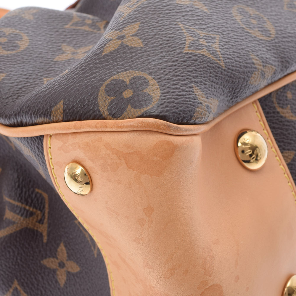 LOUIS VUITTON ルイヴィトン モノグラム ボエシPM ブラウン M45715