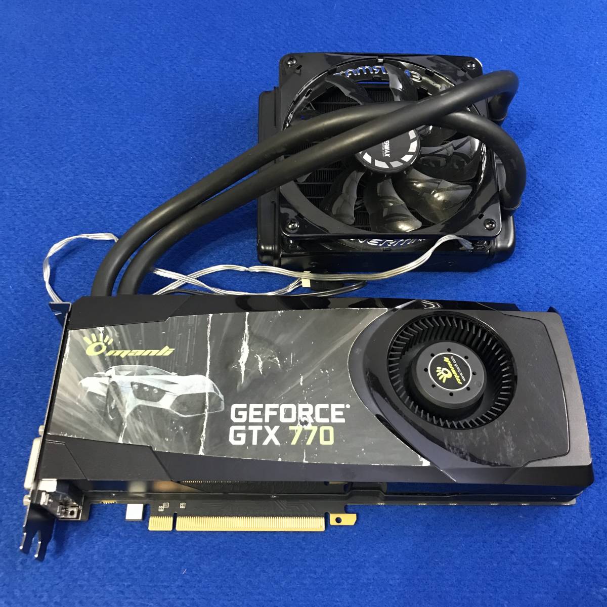 Yahoo!オークション - １円スタート！manli GeForce GTX770 S