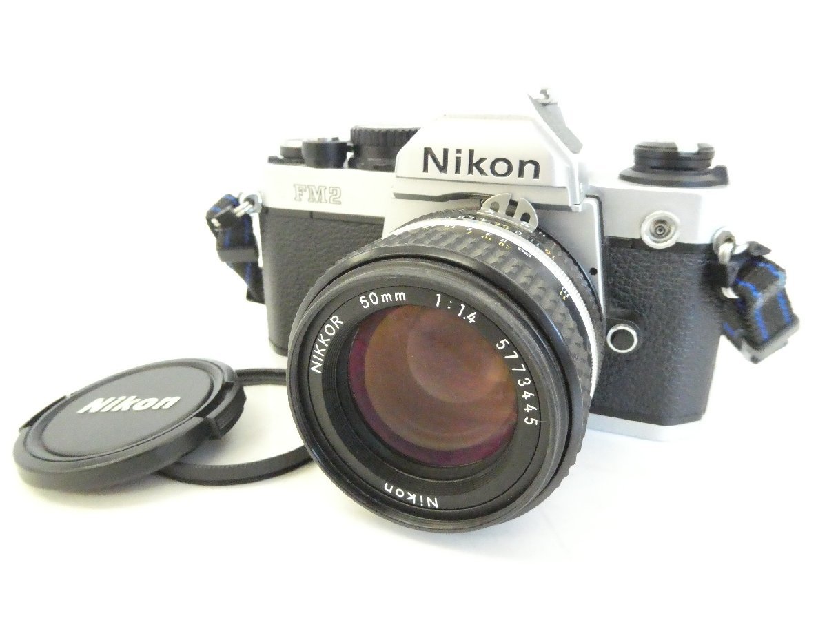 Nikon ニコン FM2 一眼レフフィルムカメラ NIKKOR 50mm 1:1.4 レンズ 