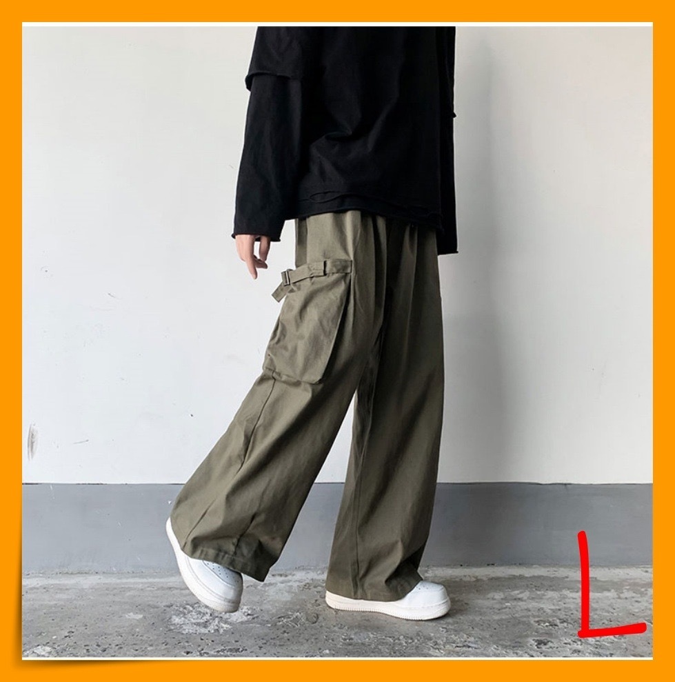 帯電防止処理加工 カーゴパンツ メンズ 男性 韓国 XLサイズ パンツ ユニセックス 通販