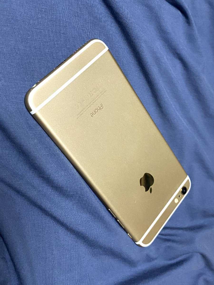 超美品 iPhone6plus 64GB Gold_画像5