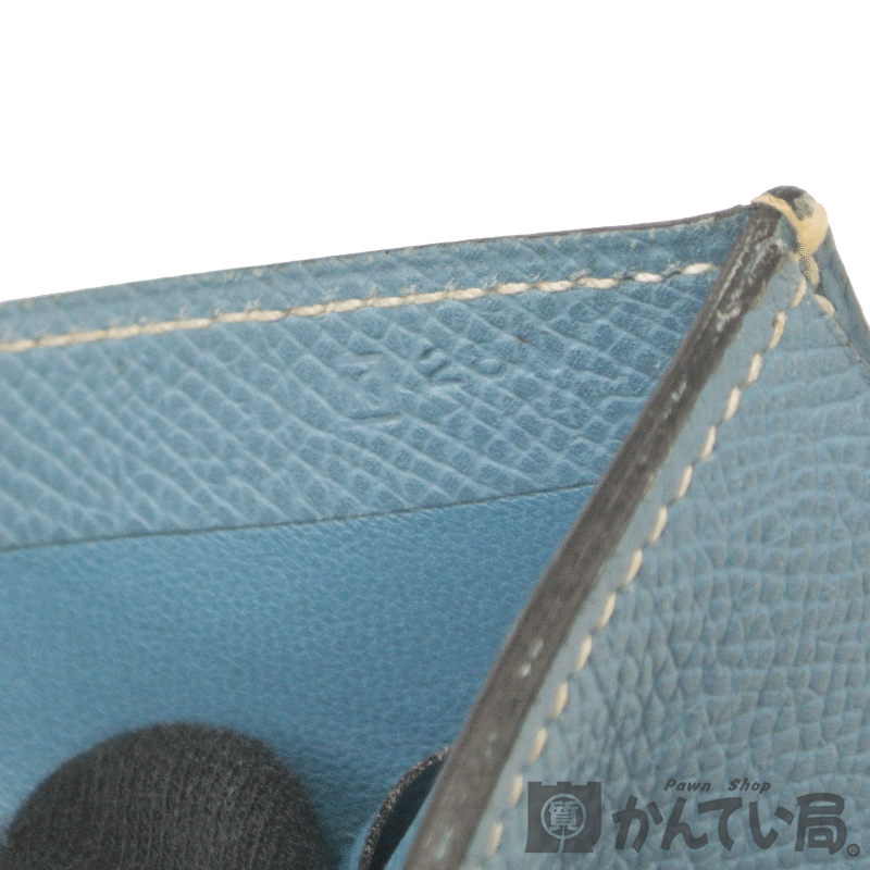HERMES エルメス MC2 タレス エプソン 二つ折り財布 K刻印-