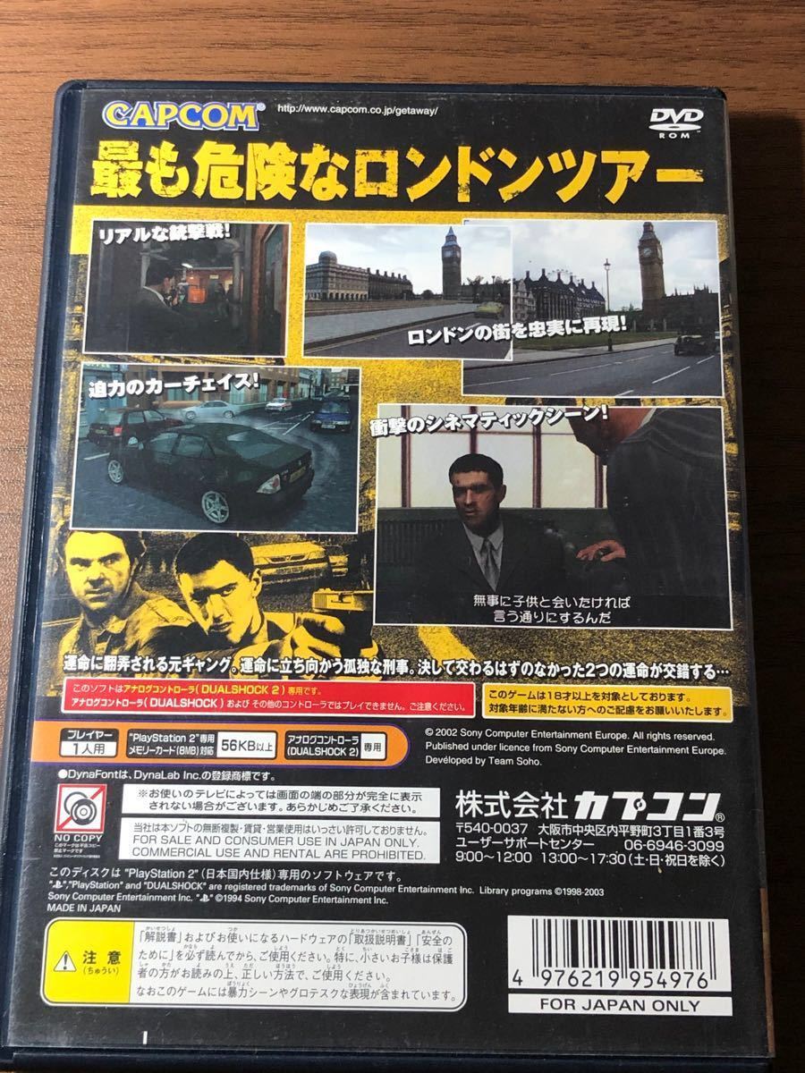 レア・PS2 The Getaway -ゲッタウェイ-CEROレーティング「Z」