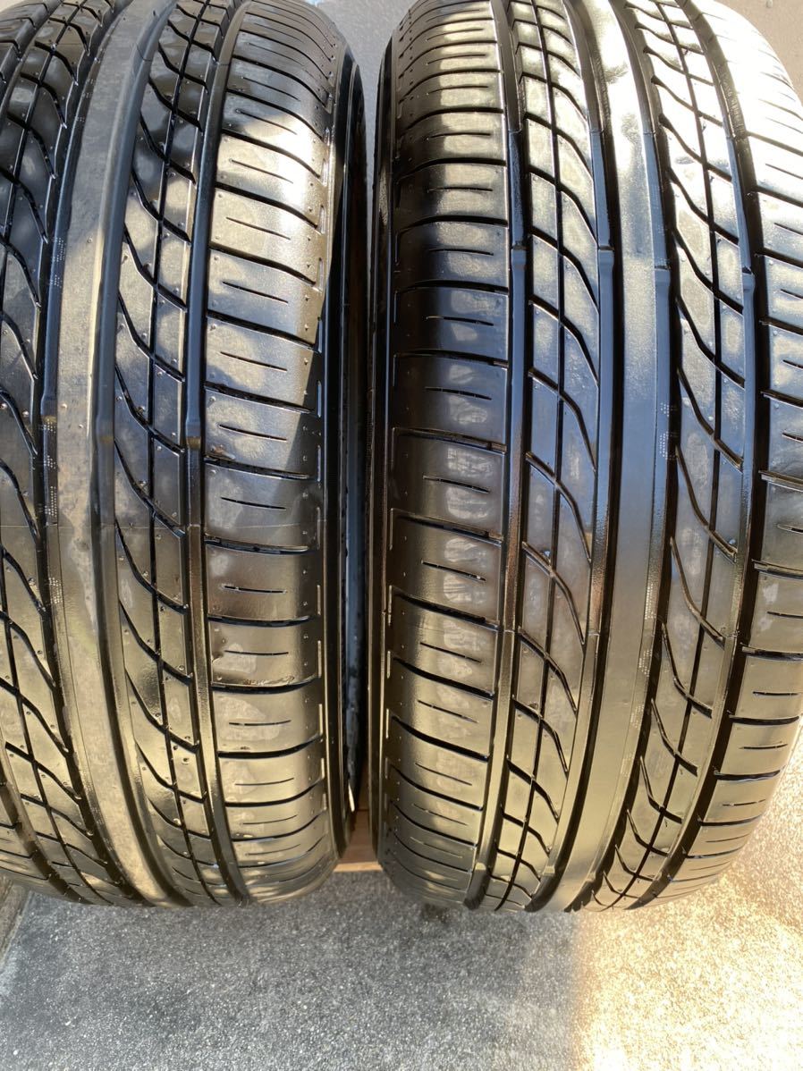 バリ山!ほぼ新品溝!イボ付き!2022年製!215/55r17 タイヤ2本セット 国産