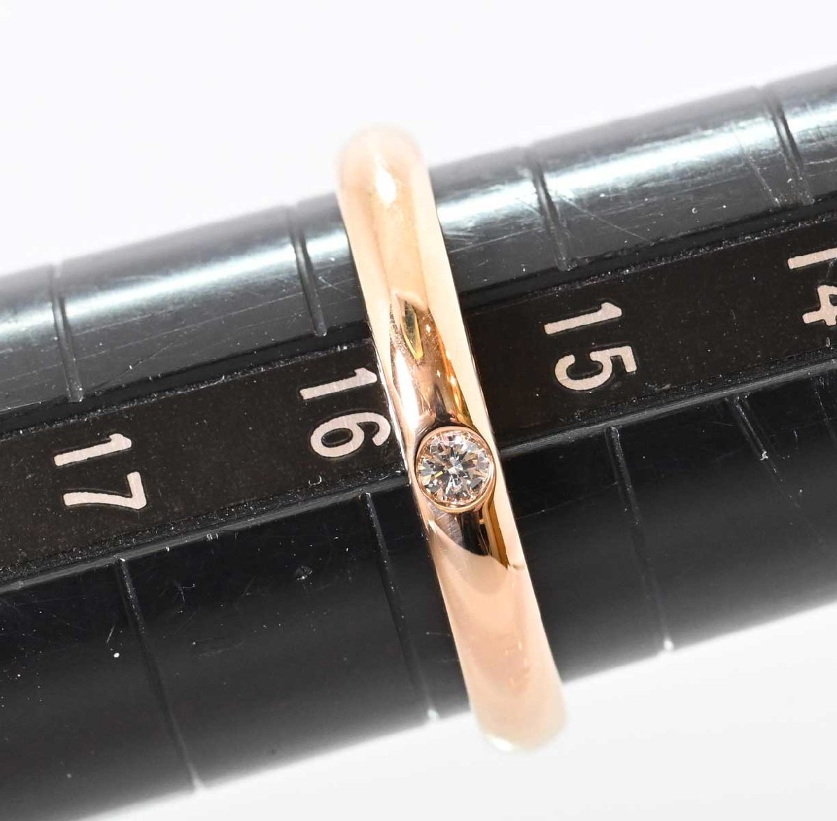 7781☆ハリーウィンストン HARRY WINSTON 750PG ピンクゴールド