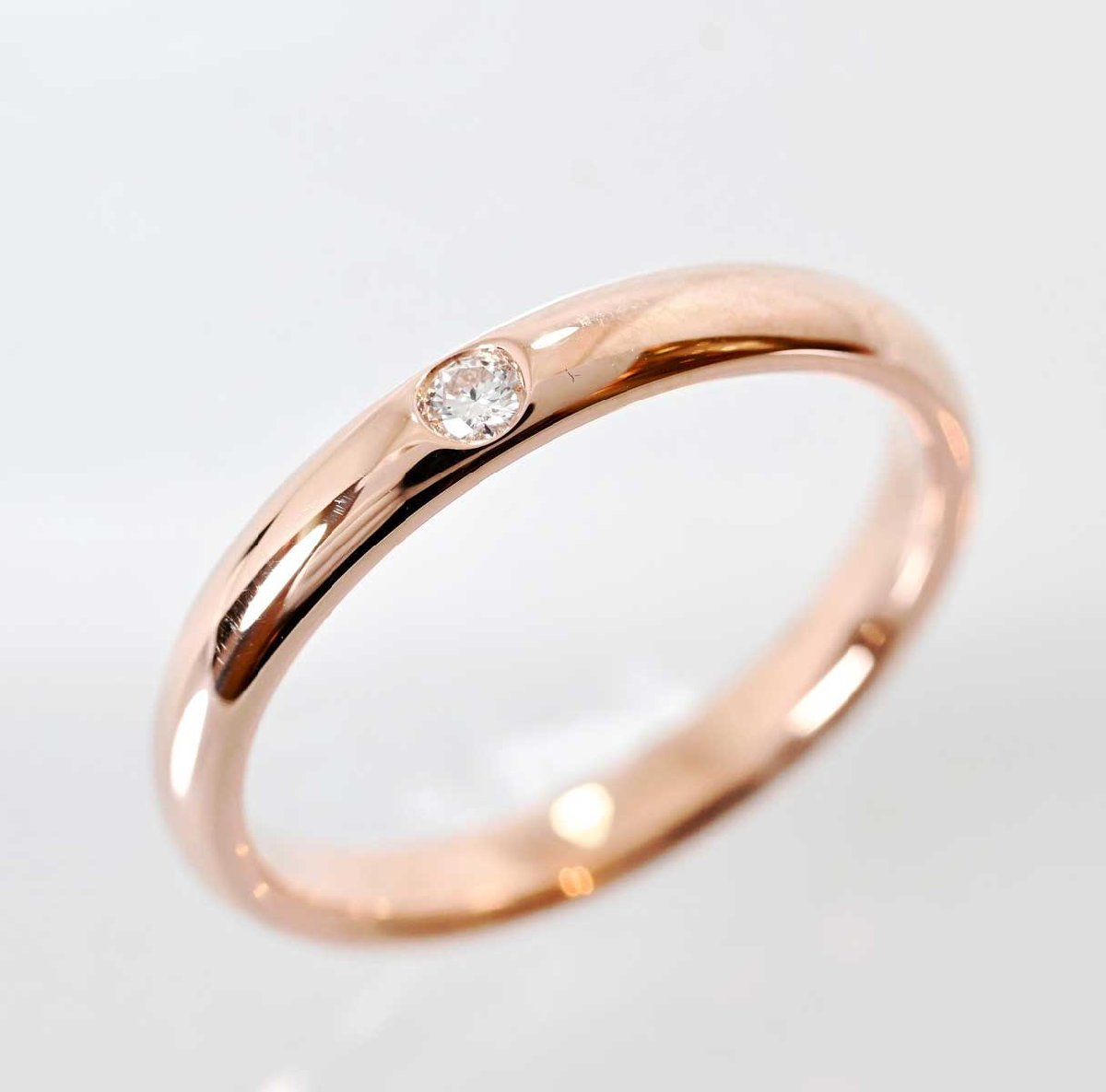 7781☆ハリーウィンストン HARRY WINSTON 750PG ピンクゴールド