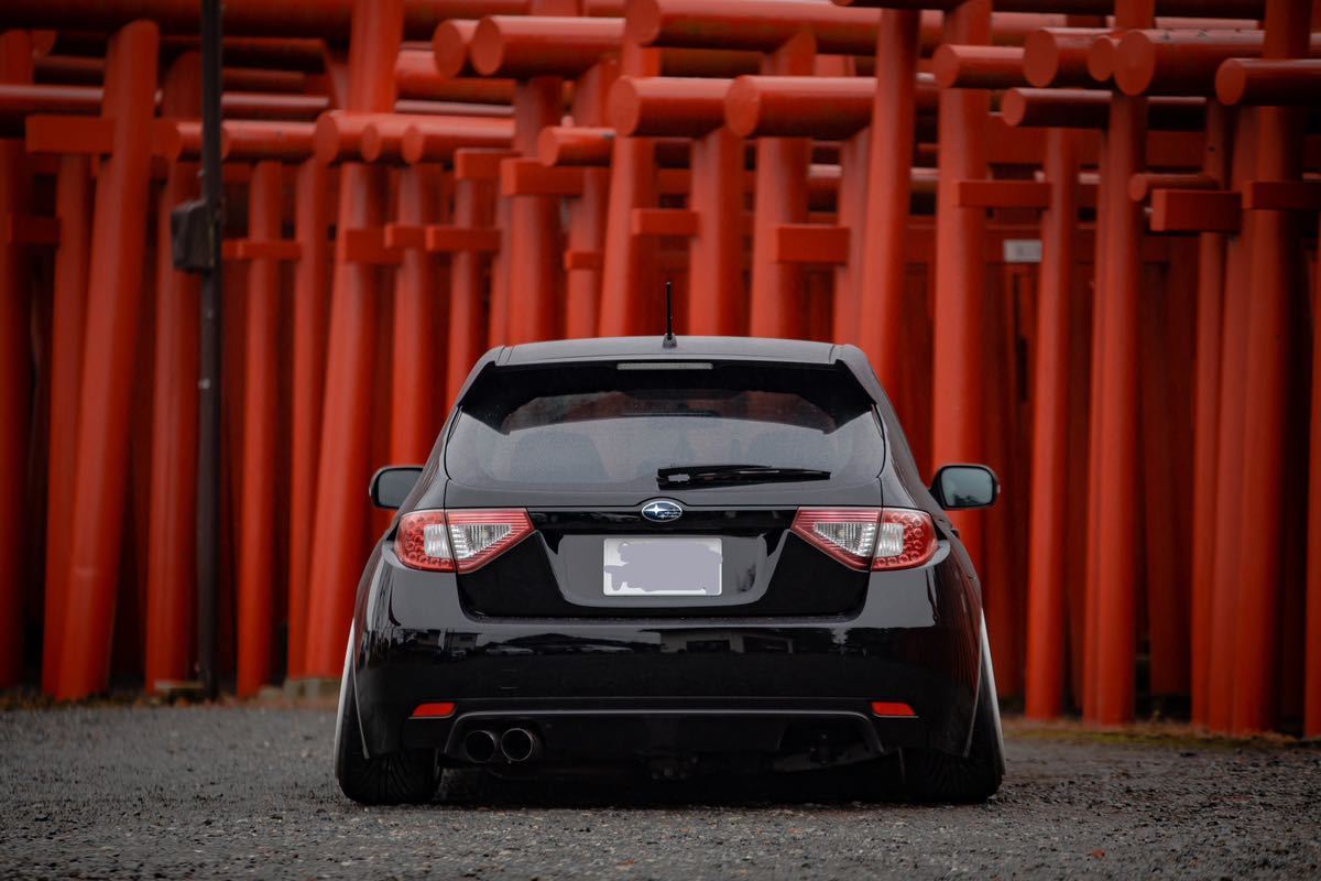 スバル インプレッサ WRX STi GRB GRF エキゾースト ワンオフマフラー