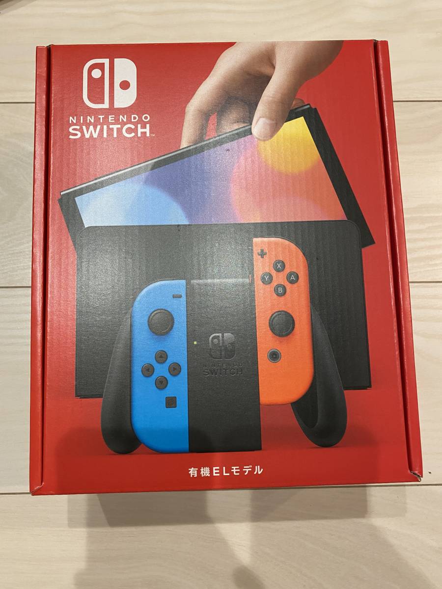 未開封 新品 送料無料 Nintendo Switch本体 有機ELモデル Joy-Con(L