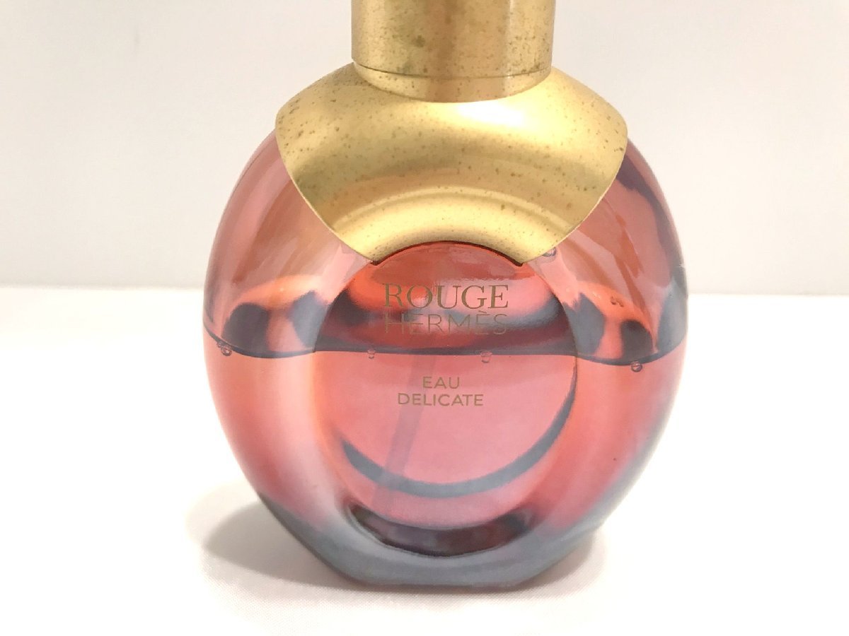 ■【YS-1】 香水 ■ エルメス HERMES ■ ルージュ エルメス オー デリカート オードトワレ EDT 50ml 【同梱可能商品】■D_画像2