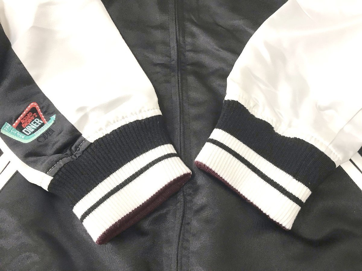 #[YS-1] Rodeo Crowns # двусторонний Japanese sovenir jacket # оттенок черного × оттенок белого бордо серия # размер M [ включение в покупку возможность товар ]#D