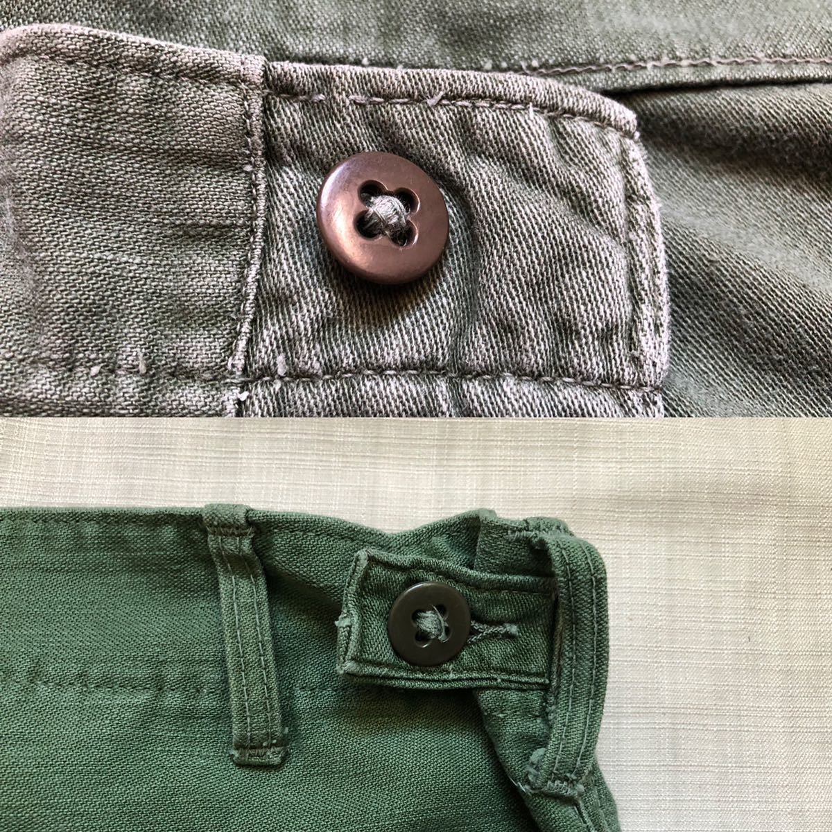60s 希少 美品 初期 アジャスター ベイカーパンツ OG-107 US ARMY 米軍